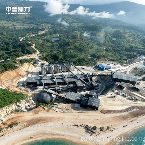 1200tph হেভি ডিউটি ​​এগ্রিগেট ক্রাশিং লাইন